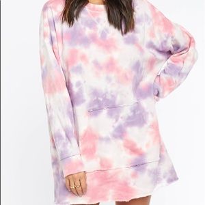 Sunday Sweatshirt Dress